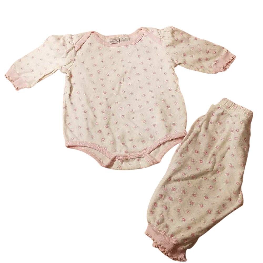 Little Wonders floral outfit 6/9 month